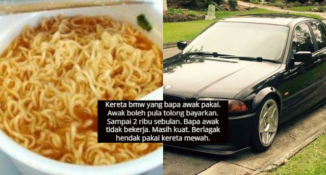 Isteri Nekad Lakukan Sesuatu Bila Suami Gaji Sampai 13 Ribu Siap Belikan Bapak Kereta Mewah Tapi Tergamak Bagi Ank Dan Isteri Kat Rumah Makan Mee Segera. Tak Sangka Rupanya Ini Yang Isteri Buat Sampai Suami Menyesal.