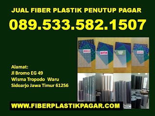 jual plastik untuk pagar rumah sidoarjo  