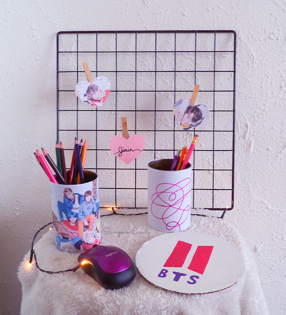  DIY  BTS  Desk Decor  Ideas Pumpkin Emily