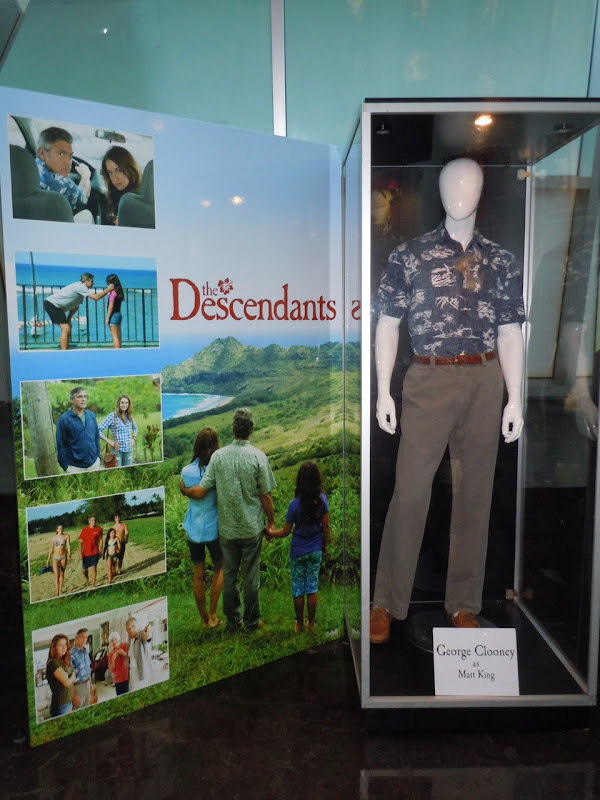 George Clooney The Descendants costume display