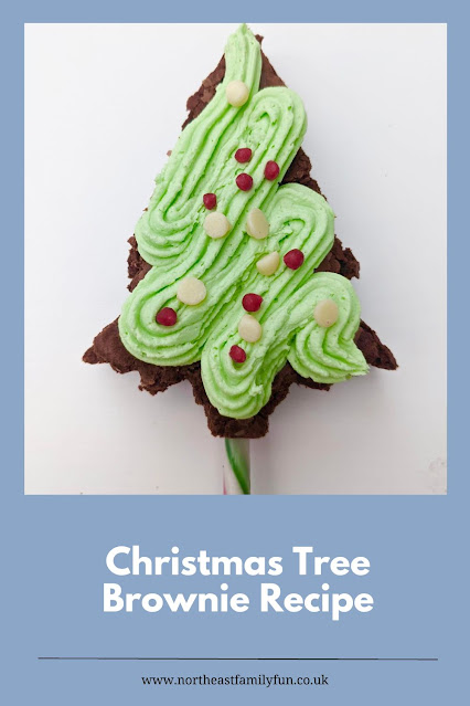 Christmas Tree Brownies Recipe