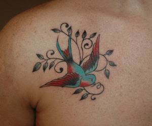 Swallow Tattoo, Tattooing