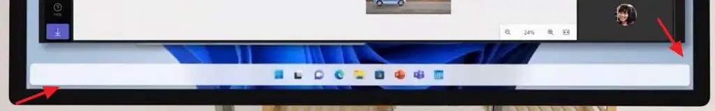 windows 11 floating taskbar