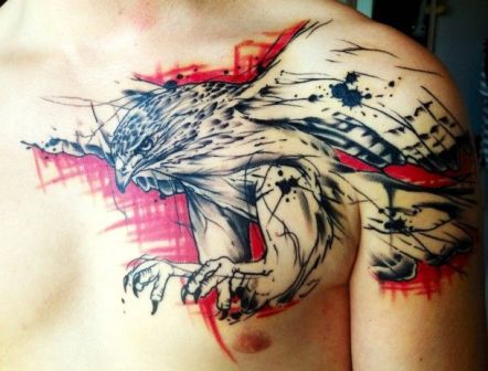 10 Tato  Elang  Keren  Terbaru TATONESIA