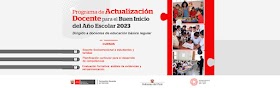 MINEDU lanza convocatoria para participar en el primer programa de actualización docente para el buen inicio del año escolar 2023