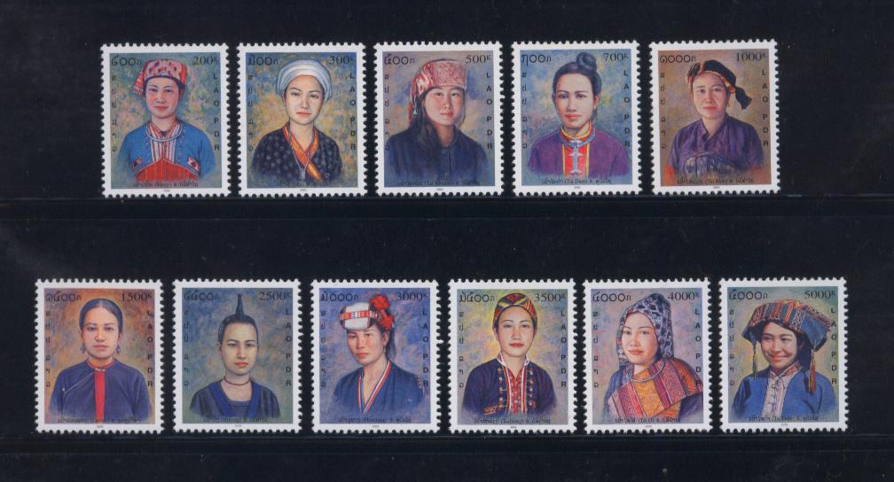 Women's Traditional Costumes Issued on 10 January 2002