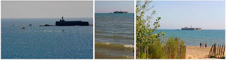 Photos Cap d'Agde: île de Fort Brescou et plages. Hérault Occitanie.