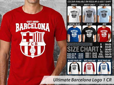 T shirt Barcelona Logo