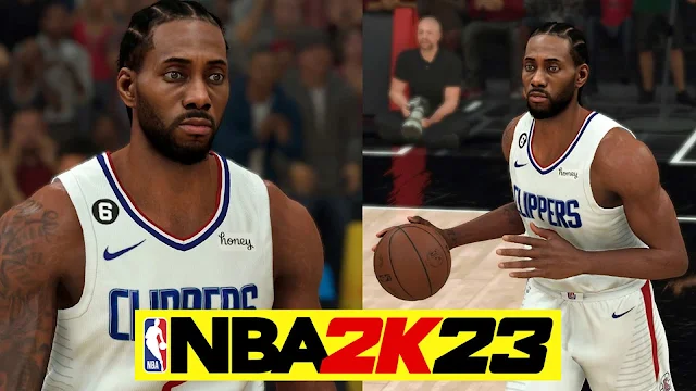 NBA 2K23 Kawhi Leonard Cyberface & Body Update