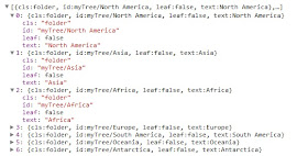ExtJs 4 Tree Panel example using Java Servlet JSON response and MySQL