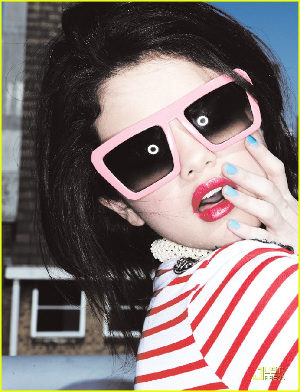 Selena Gomez GL August September 2011 Cover Girl