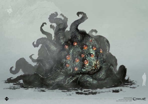 Loïc Muzy arte ilustrações fantasia terror horror monstros lovecraft cthulhu