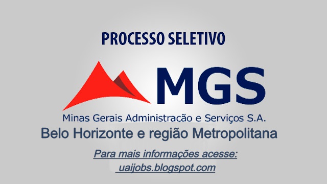 MGS ABRE CONCURSO PARA BELO HORIZONTE