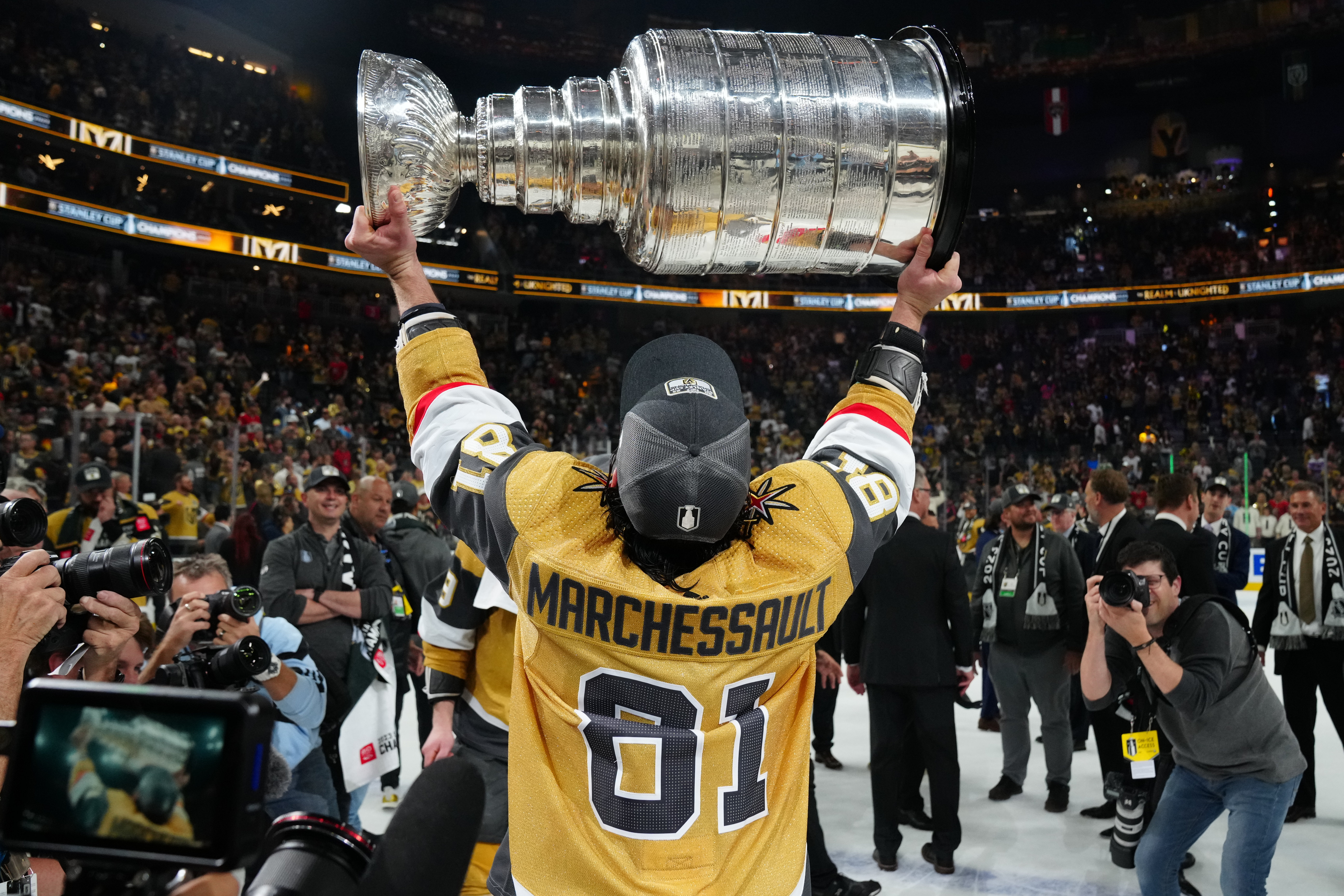 Golden Knights' Jonathan Marchessault awarded Conn Smythe Trophy