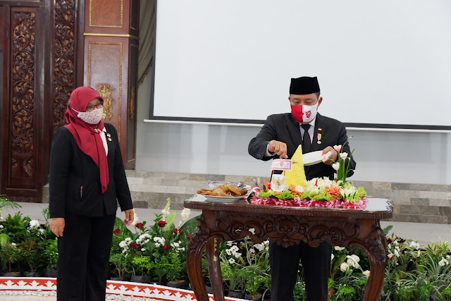 KodimKaranganyar – Malam Tirakatan Sambut HUT RI ke 75