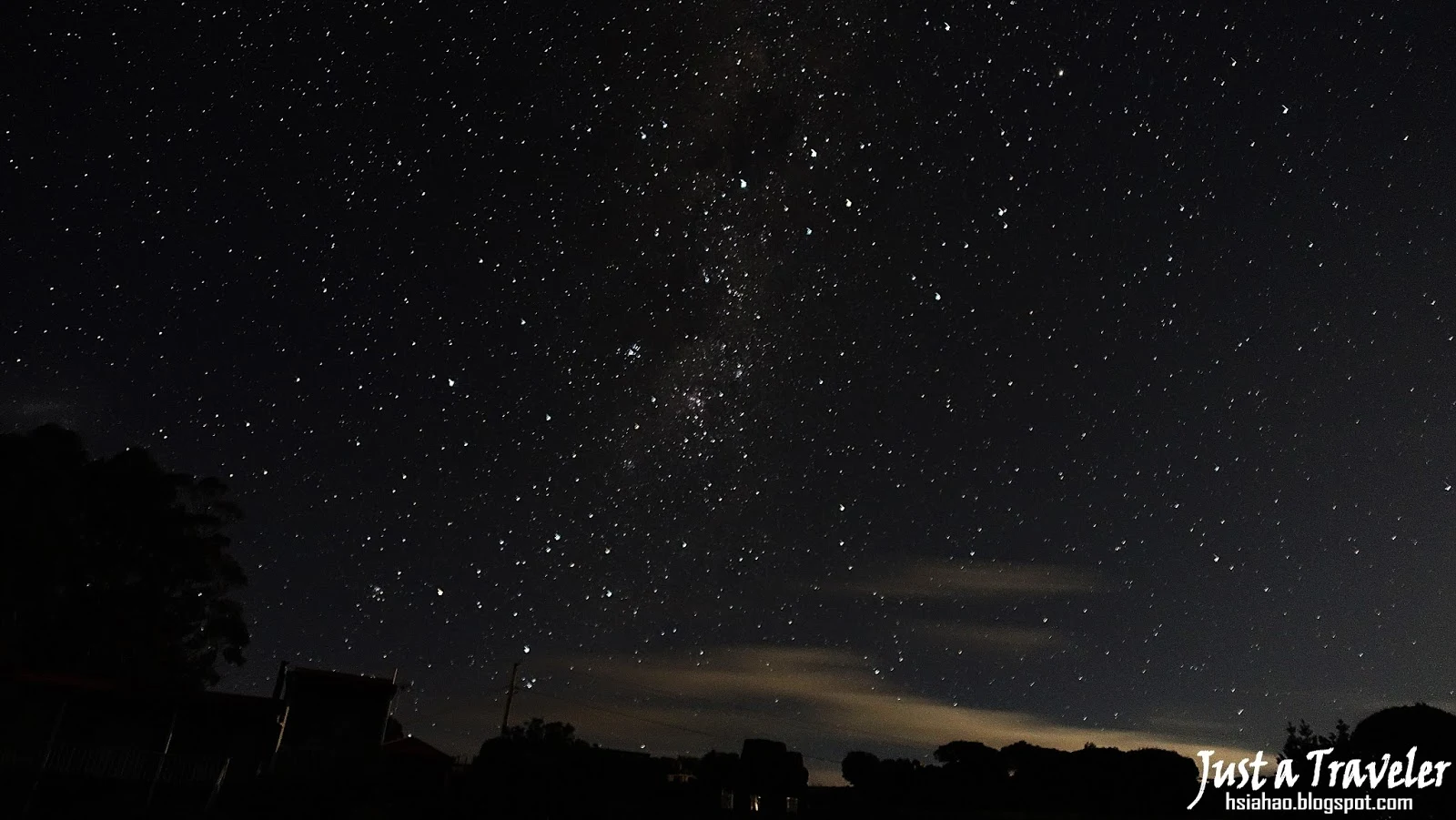 塔斯馬尼亞-布魯尼島-夜景-星空-住宿-推薦-Airbnb-Tasmania-Bruny-Island-nightsky-Australia