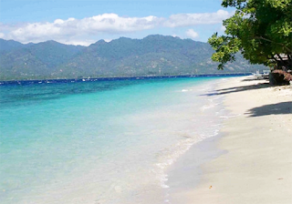 Pulau pasir putih Kabupaten Ngada