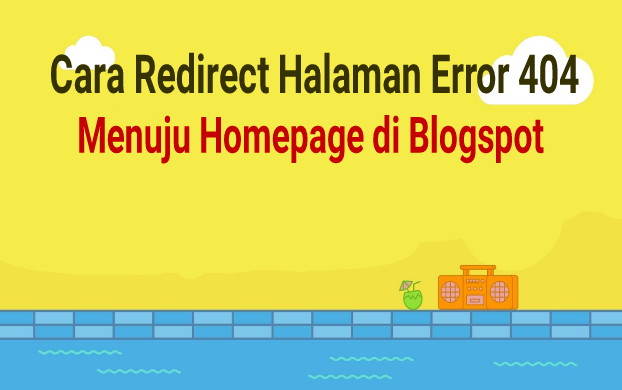 redirect error ke homepage