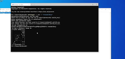 Generate SSH key menggunakan Windows Subsystem for Linux