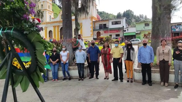 Alcaldía Santos Marquina celebró los 403 años de la fundación de Tabay