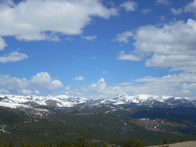 Colorado mountain views from Kingston Peak