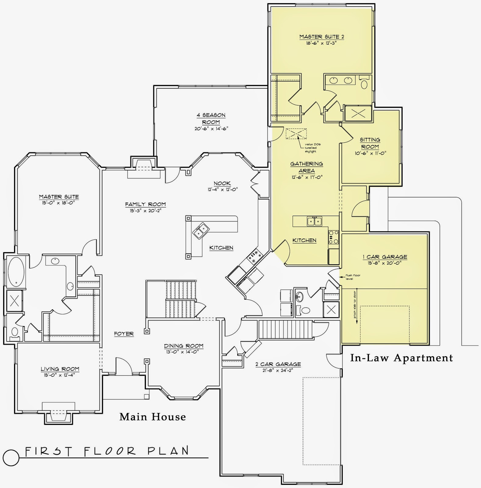 16 Perfect Images House  Plans  With Mother  in law  Apartment 