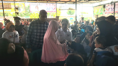 Sapa Masyarakat Tanggulangi Sidoarjo, Angela Komitmen Berantas Korupsi