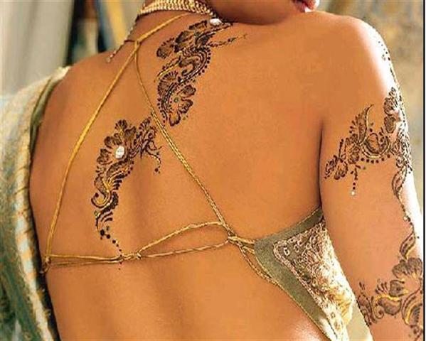 Body Mehndi designs and hand