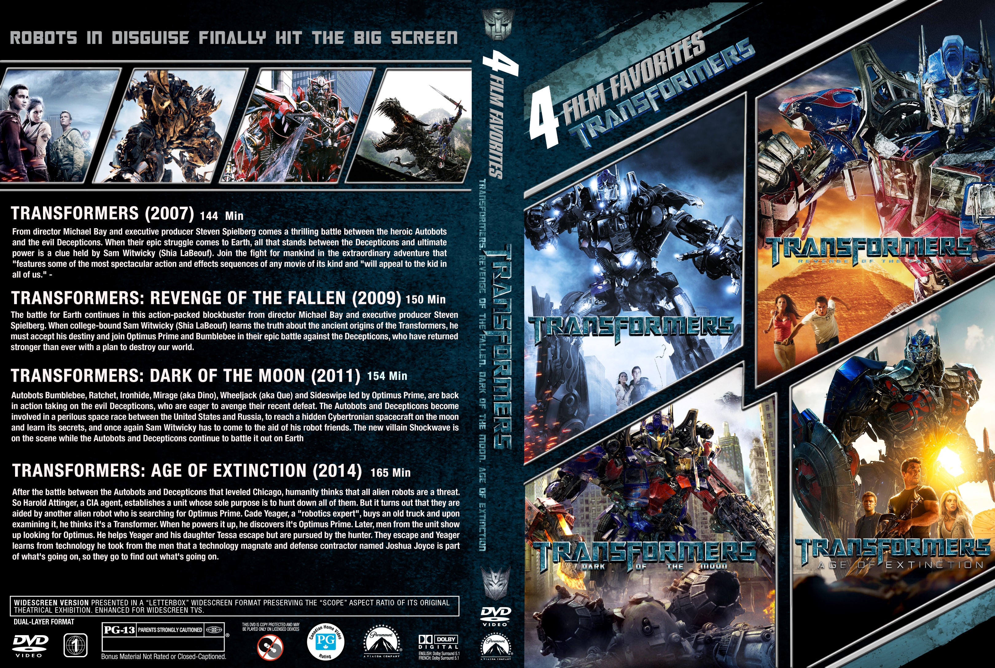 Transformers Collection DVD Cover - Cover Addict - Free 