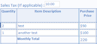 Calculate Sumproduct in InfoPath 2007