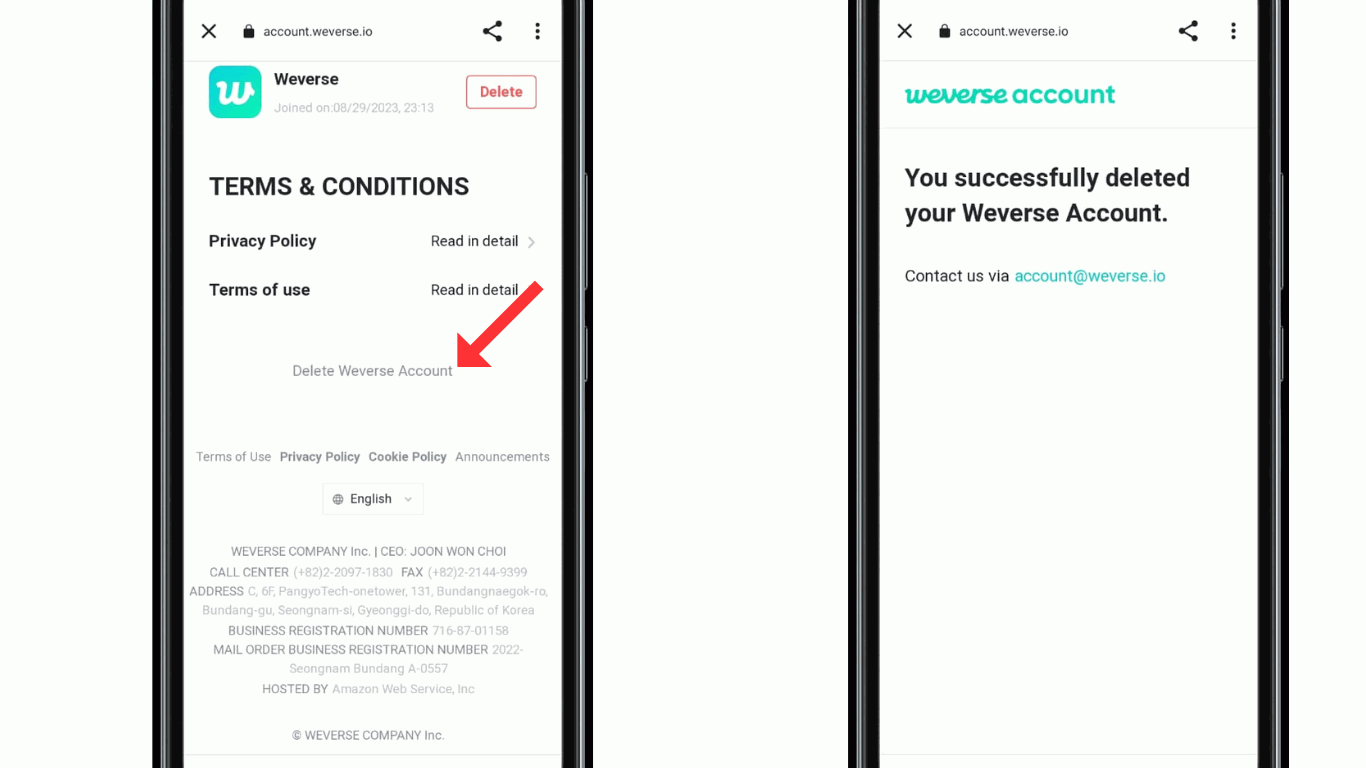 delete-weverse-account