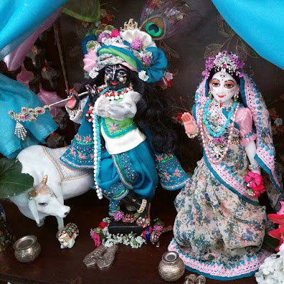 Radhe Krishna Idol Darshan