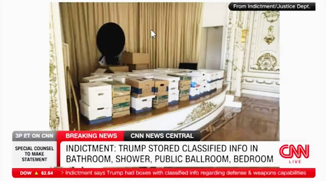 Ballroom Storage of Secret Documents at Mar-A-Loser Hotel.j