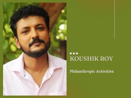 Koushik Roy Philanthropic Activities