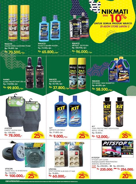 Katalog Harga Promo AEON Store Periode 26 April - 9 Mei 2018