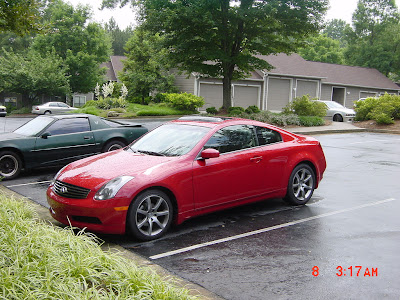 g35 infiniti red