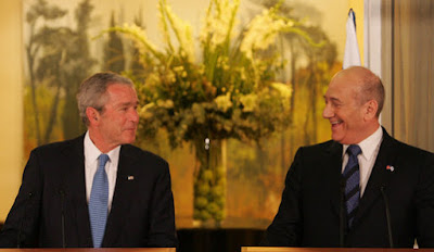 President Bush and Prime Minister Olmert