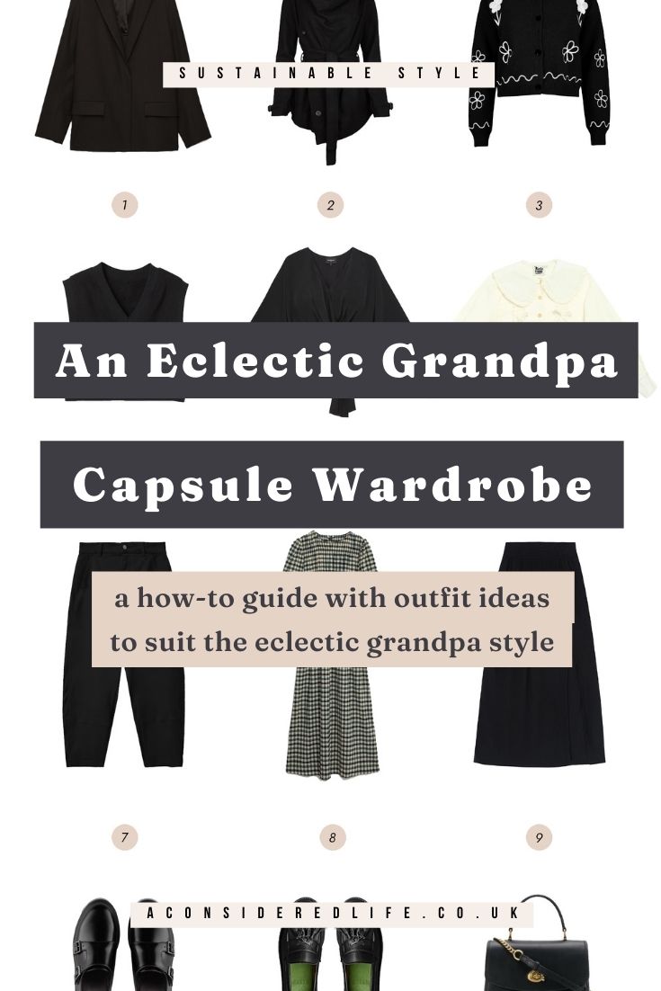 An Eclectic Grandpa Capsule Wardrobe