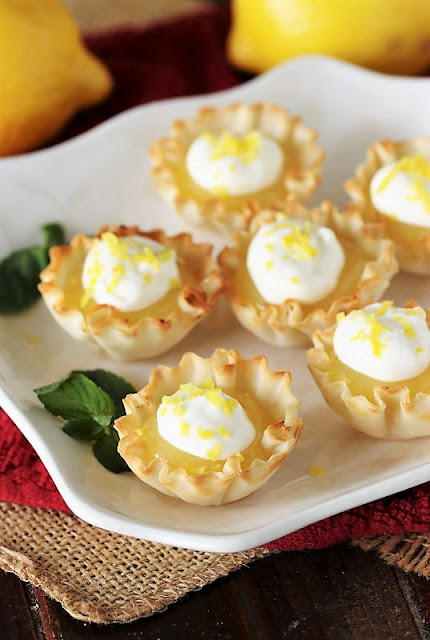 Lemon Curd Tartlets Image