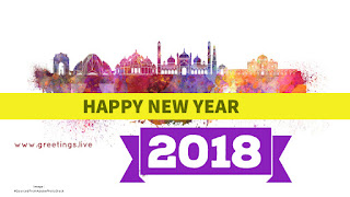 Happy New Year Wishes Greetings on Delhi 