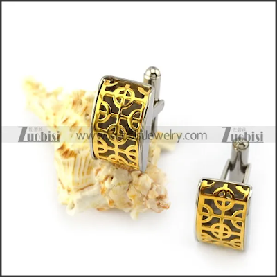 selection of stainless steel cufflinks wholesale