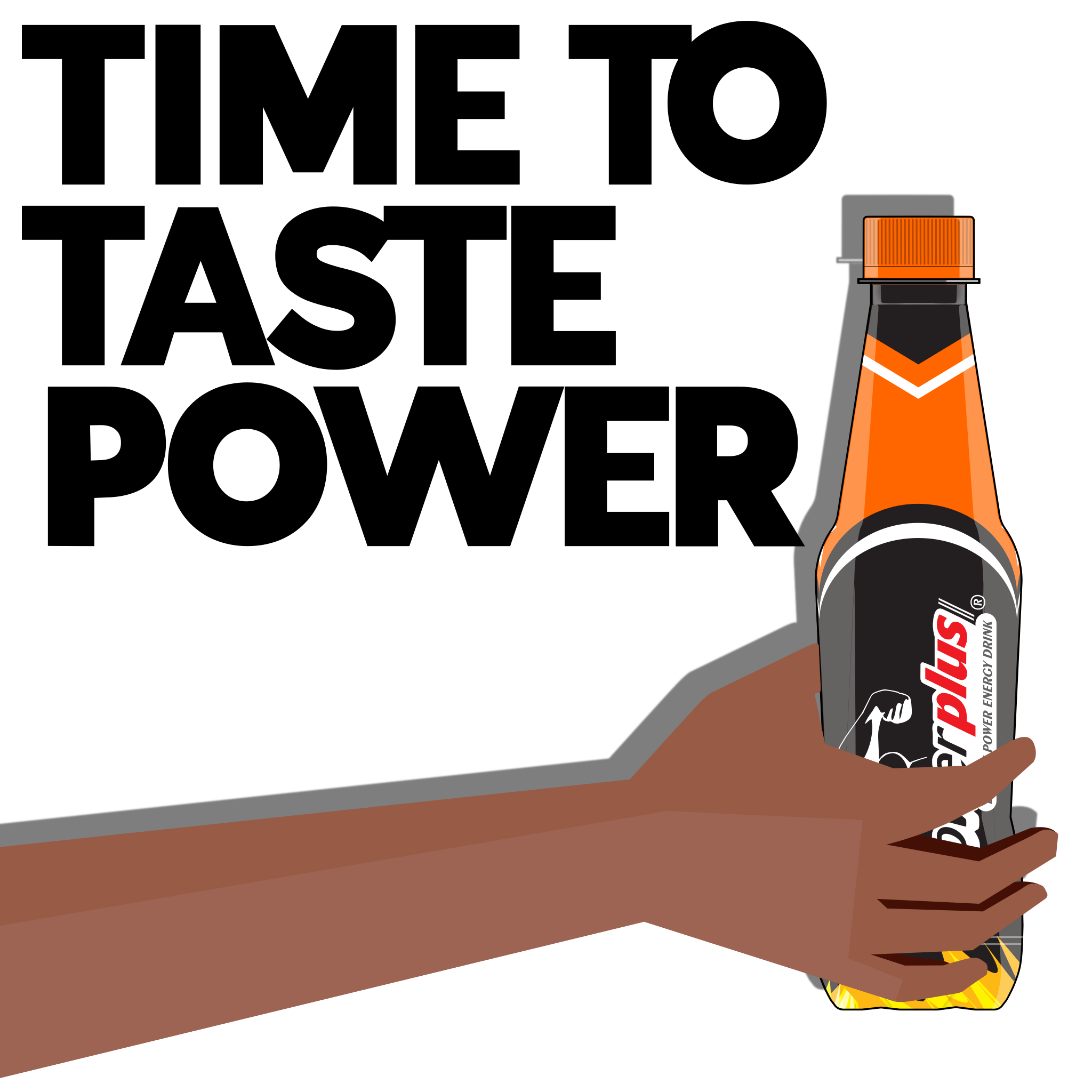 Powerplus Double Power Energy Drink - Time to Taste Power