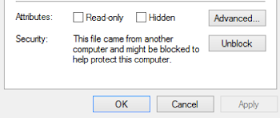 hidden files,write protected