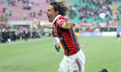 Foto Selebrasi Gol Terakhir dan Perpisahan Inzaghi Untuk Milan