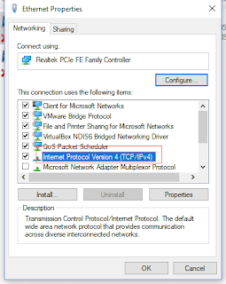 Setting DNS Wifi ID