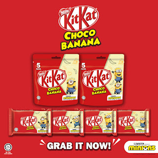 KITKAT Announces New Limited Edition KITKAT Choco Banana Inspired By Illuminiation's Minions