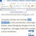 Cara Menggunakan Perintah Bold, Italic dan Underline