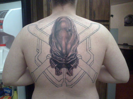 Legendary Back Tattoo incomplete 