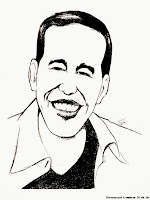 Mewarnai Gambar  Karikatur Jokowi Mewarnai Gambar 