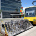 Light rail bike car